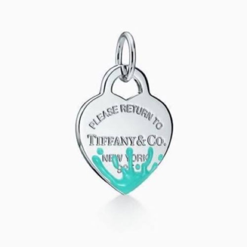 Return to Tiffany Color Splash Heart Charm